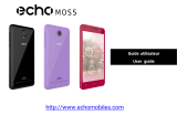 Echo Moss Manuel utilisateur