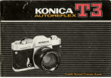 KONICA Autoreflex T3 Manuel utilisateur