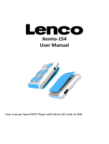 Lenco Xemio-154 Manuel utilisateur