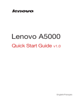 Lenovo A5000 Le manuel du propriétaire