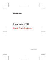 Lenovo P70 Mode d'emploi