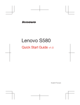 Lenovo S580 Le manuel du propriétaire