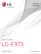 LG LGE973.ABWABK Le manuel du propriétaire