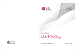 LG P925g rogers at&t Mode d'emploi