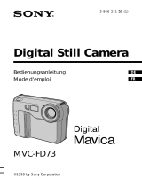 Sony Mavica MVC FD73 Mode d'emploi