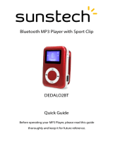 Sunstech Dedalo II BT Mode d'emploi