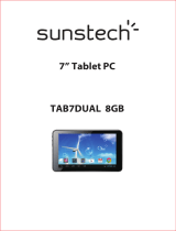 Sunstech Tab 7 Dual 8GB Le manuel du propriétaire