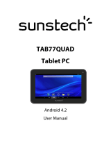 Sunstech Tab 77 Quad Mode d'emploi