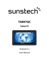 Sunstech Tab 97 QC Mode d'emploi