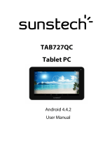 Sunstech Tab 727 QC Mode d'emploi