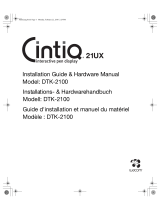 Mode CINTIQ 21UX Manuel utilisateur