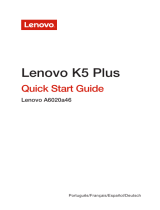 Lenovo K5 Plus Guide de démarrage rapide