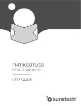 Sunstech FMT400 BT USB Mode d'emploi
