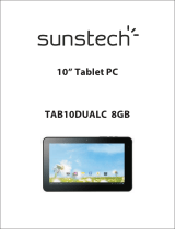 Sunstech Tab 10 DualC 8GB Mode d'emploi