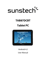 Sunstech Tab 87 DCBT Mode d'emploi