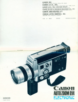 Canon Auto Zoom 814 Electronic Mode d'emploi