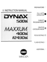 Minolta MAXXUM 400SI Mode d'emploi