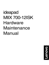 Lenovo IdeaPad Miix 700-12ISK Manuel utilisateur