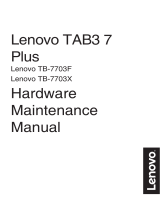 Lenovo Tab 3 7 Plus Manuel utilisateur