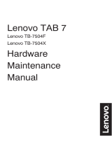 Lenovo Tab 7 Manuel utilisateur