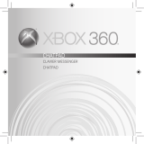 Microsoft Xbox 360 Clavier messenger Manuel utilisateur