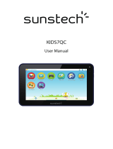 Sunstech Kids 7 QC Manuel utilisateur