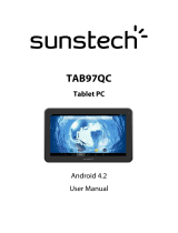 Sunstech Tab 97 QC Manuel utilisateur