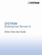 SYSTRAN Enterprise Server 6.0 Mode d'emploi