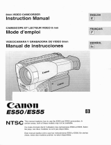 Canon ES55 Manuel utilisateur