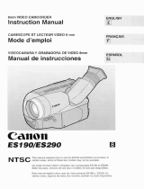 Canon ES290 Manuel utilisateur