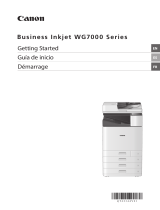 Canon WG7240 Multifunction Printer Guide de démarrage rapide