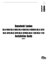 BSS Audio BLU-160 Guide d'installation