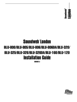 BSS Audio BLU-120 Guide d'installation