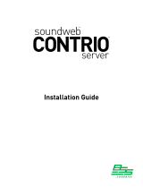 BSS Audio Soundweb Contrio Server Guide d'installation