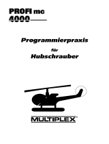 MULTIPLEX Profi Mc 4000 Helikopter Le manuel du propriétaire