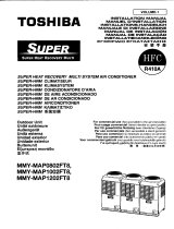 Toshiba Super Hrm (MMY-MAP0802FT8 | MMY-MAP1002FT8 | MMY-MAP1202FT8) Le manuel du propriétaire