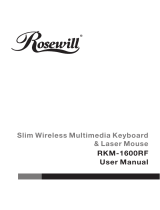 Rosewill RKM-1600RF Manuel utilisateur