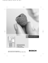 Bosch KGV74E20/01 Le manuel du propriétaire