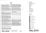 Palson 30503 Le manuel du propriétaire