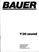 Bauer T50 Sound Le manuel du propriétaire