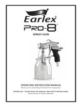 Earlex Pro 8 Gun Le manuel du propriétaire