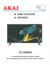Akai ATE-48N1104K Le manuel du propriétaire