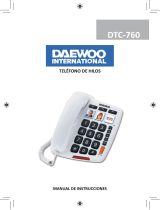 Daewoo DTC 760 Le manuel du propriétaire