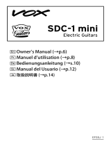 Vox SDC-1 mini Le manuel du propriétaire