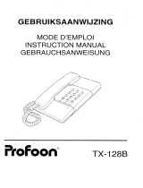 Profoon TX128 Le manuel du propriétaire