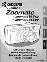 Yashica Zoomate165EF Le manuel du propriétaire