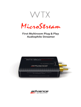 ADVANCE WTX-Microstreamer Guide de démarrage rapide