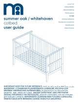 mothercare Summer Oak Whitehaven Cot Bed Mode d'emploi