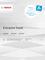 Bosch DUL63CA50V/01 Guide d'installation