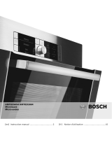 Bosch HMT82G654/01 Le manuel du propriétaire